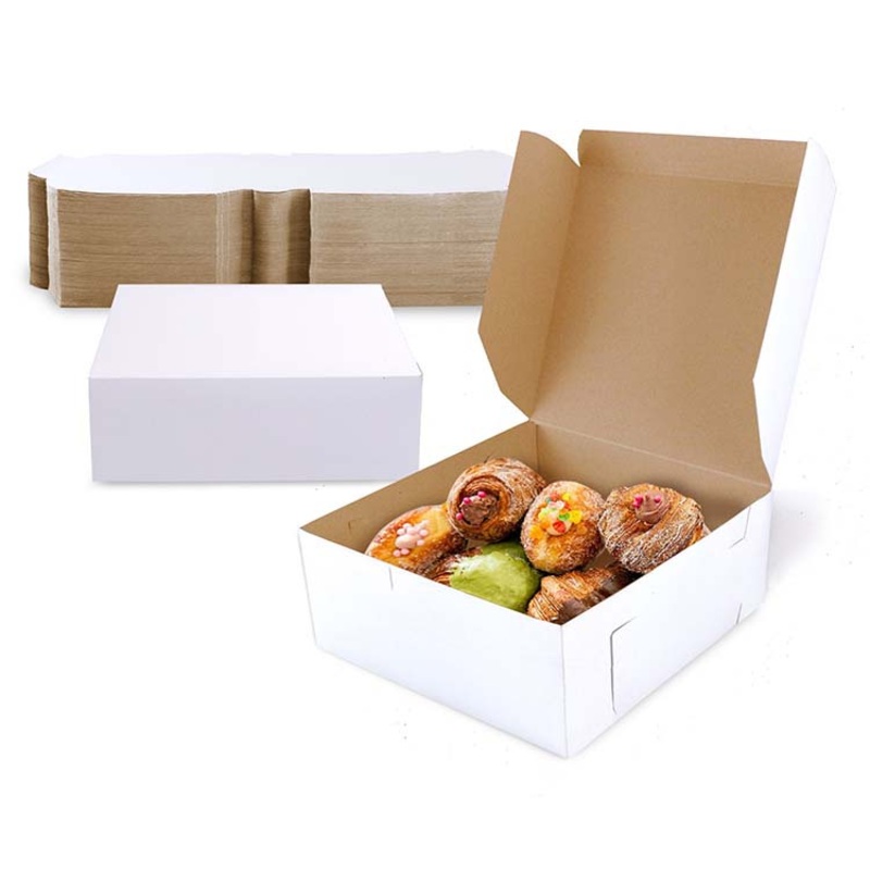 Bakery Cupcake Cardboard Corrugated Packaging Paper Box for Food – Corrugated Packaging Boxes and Cardboard Box Custom price