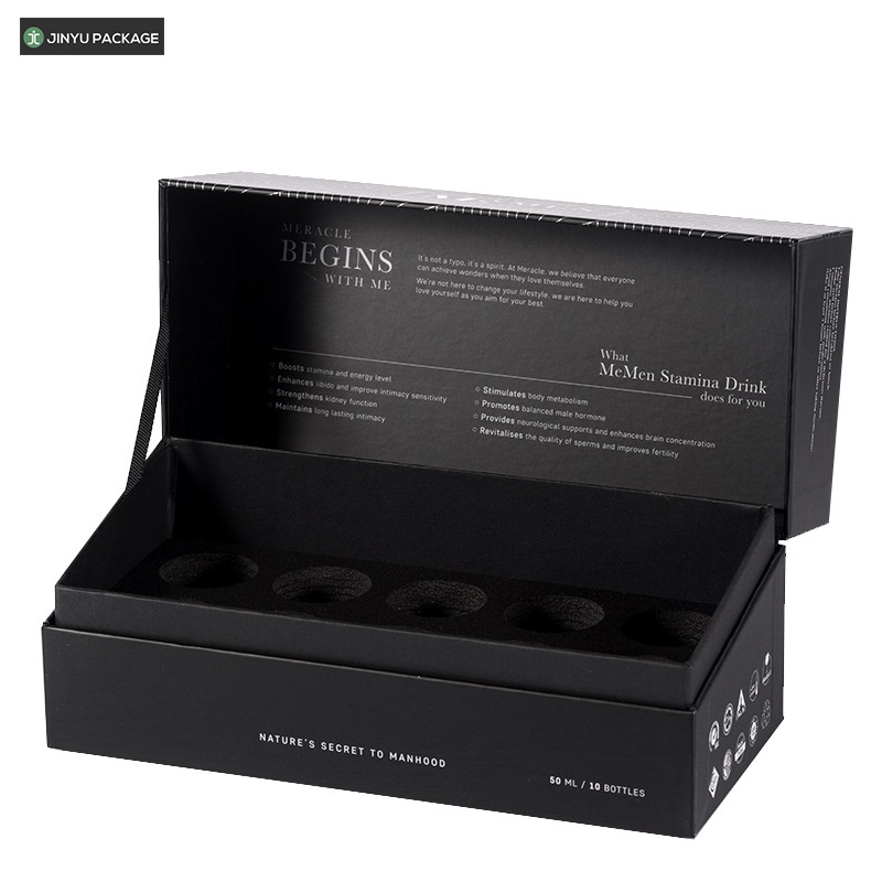 Black Color Printing Cardboard Paper Gift Packaging Box for Cosmetic – Cosmetic Box Gift Box for Chocolate and Guangdong Gift Box price