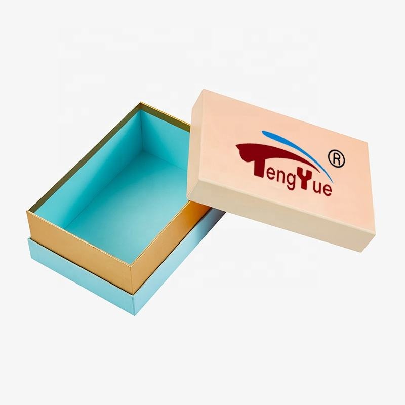 Custom Luxury Rigid Cardboard Clothing Box White Gift Packaging Cosmetic Two Pieces Lid and Base Box with Linen – Lid and Base Box and White Gift Box price