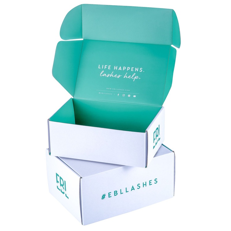 Matte Lamination White Corrugated Sportswear Boxes – Cardboard Box and Custom Box price