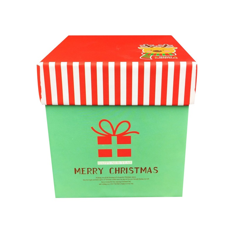Sturdy Nesting Square Paper Printing Gift Packaging Box with Lids Wholesale – Christmas Gift Box and Packaging Box price