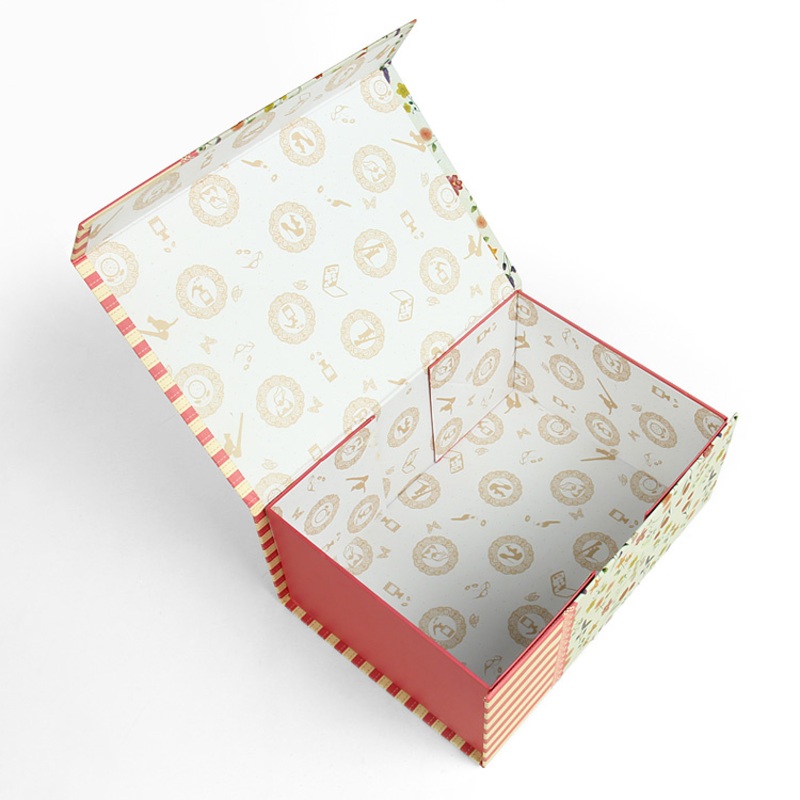 Wholesale Custom Printing Luxury Wedding Favors Gift Flip Box Dresses Packaging Magnetic Foldable Box with Ribbon – Foldable Magnetic Gift Box and Foldable Packaging Box price