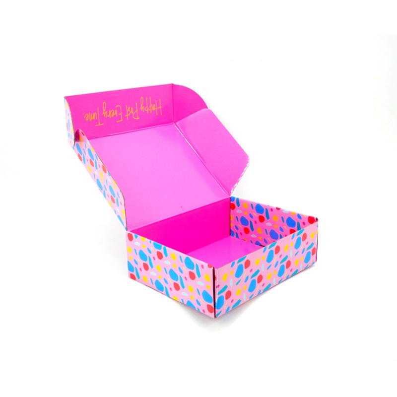 Bdl Custom Logo Eco E Flute Corrugated Cardboard Paper Large Packaging Shipping Pink Mailer Box for Baby Products – Shipping Box and Mailing Box price