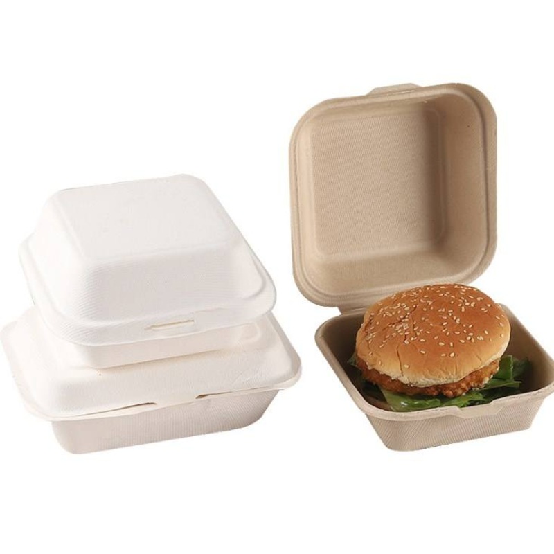 Manufacturer Wholesale Disposable Degradable Burger Box Takeaway Delivery Packaging Box – Packaging Box and Burger Box Takeaway Delivery price