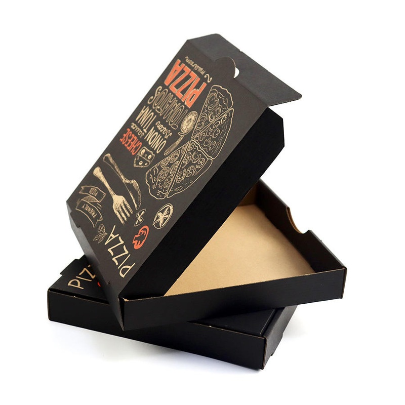 12inch High Quality Factory Delivery Food Contact Carrier Take out Retail Wholesale Corrugated Packagingkraft Custom Pizza Box – Take Away Pizza Box and Custom Pizza Boxes price