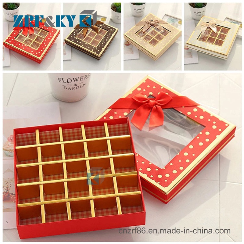 Custom PVC Window Ribbon Golden Foil Packaging Biscuit Gift Boxes – Custom Food Chocolate Packaging Box and Custom Packaging Gift Boxes price