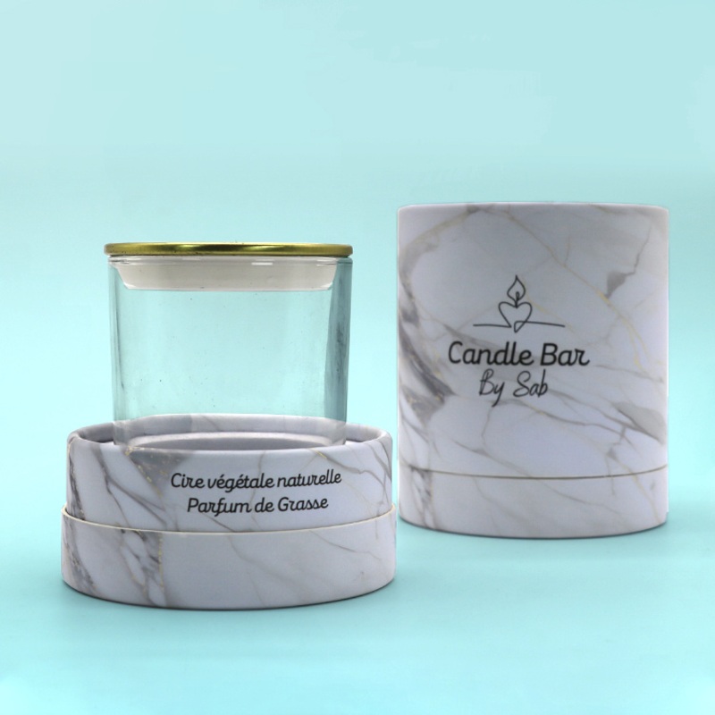 Packaging Luxury Paper Tube Custom Gift Jar Logo Packing and Set Candle Box – Candle Boxes and Candle Box Packaging price