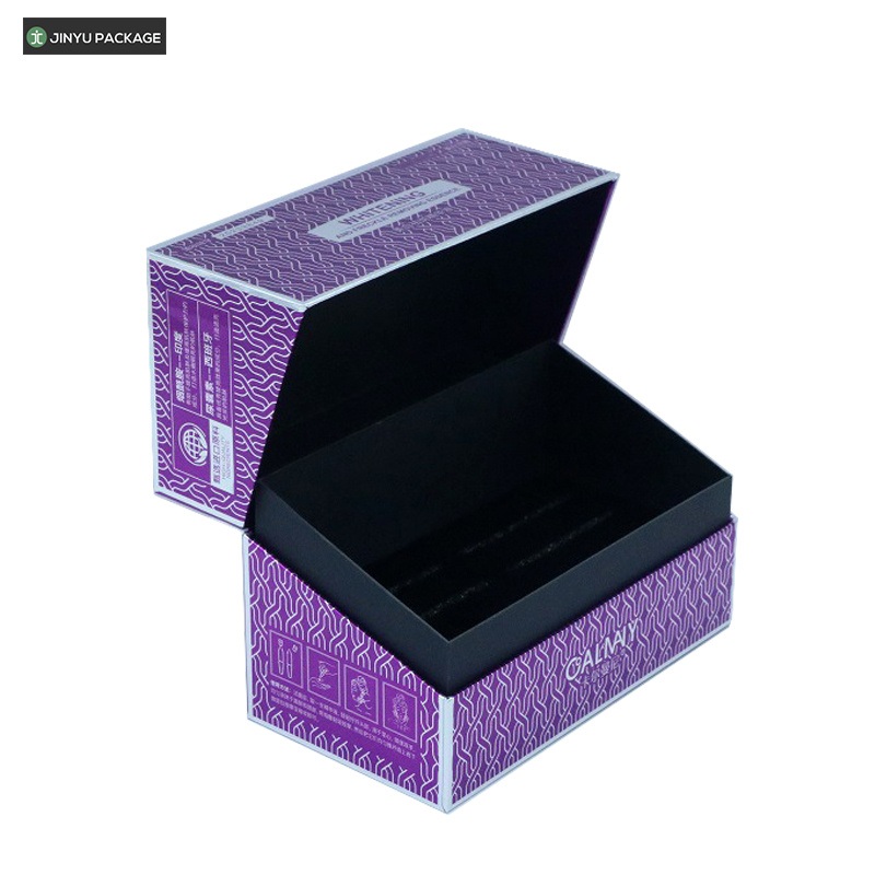 Purple Color Printing Cardboard Paper Gift Packaging Box for Cosmetic – Cosmetic Box Gift Box for Chocolate and Guangdong Gift Box price