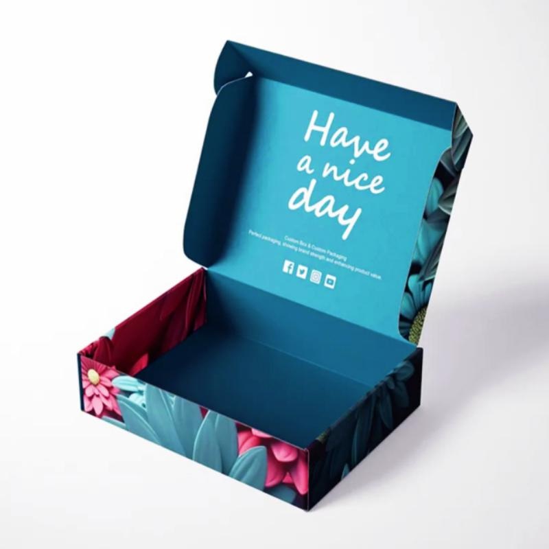 Wholesale High-Quality Clothing Transportation Paper Boxes Customized Foldable Underwear Sweaters Socks Gift Packaging Paper Boxes – Boxes and Paper Boxes price