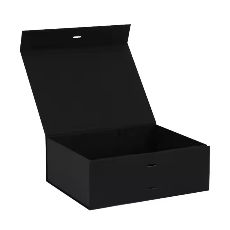Custom Luxury Foldable Black Cardboard Box with Magnet for Package Gift Box – Packaging Box and Folding Box price