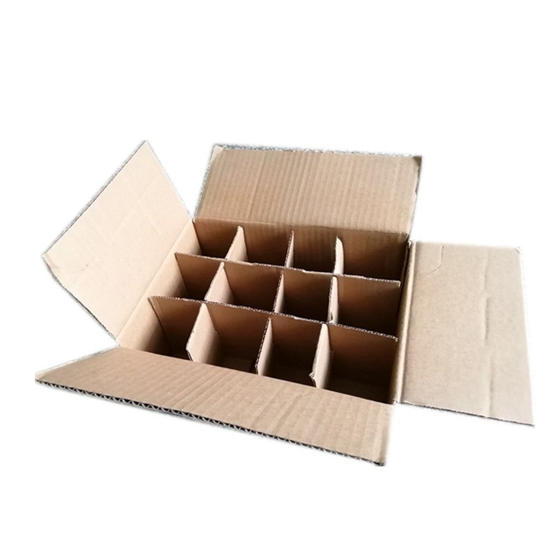 Customized Recyclable 6/9/12 Pack Cardboard Carton Beverage Box – Bottle Box and 6 Pack Box price