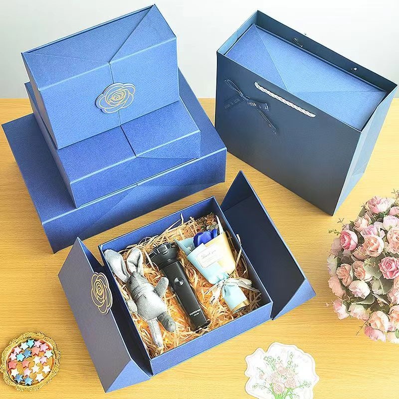 High End Custom Printing Double Open Magnetic Paper Gift Box for Packaging China Wholesale – Box and Packaging price