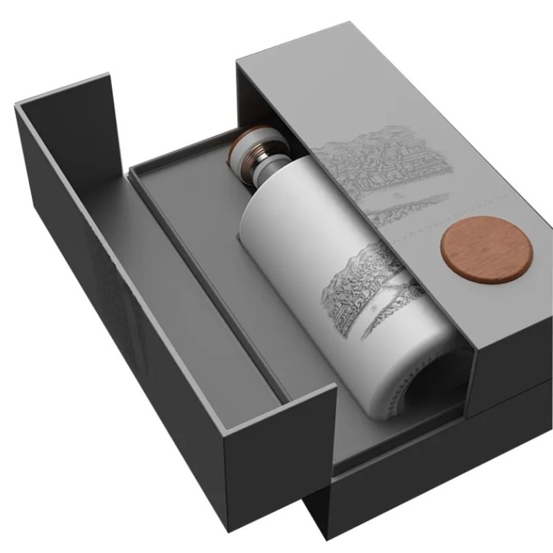 Premium Custom Magnetic Double Door Gift Packaging Box for Wine – Wine Box and Paper Box price
