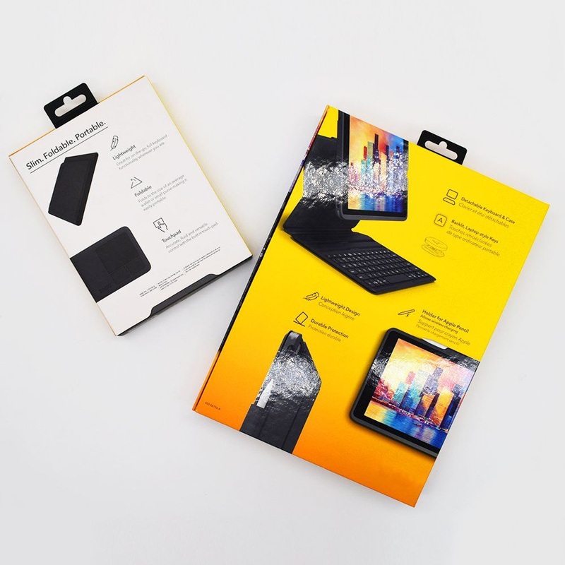 Wholesale Custom Printed Recycle Eco-Friendly Electronics Packaging Paper Display Hanging Hole Boxes – Electronics Box and Custom Box price