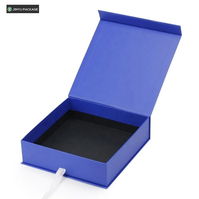Unique Printing Paper Cardboard Magnetic Gift Packaging Box with Ribbon Closure – Custom Gift Box and Luxury Gift Box price