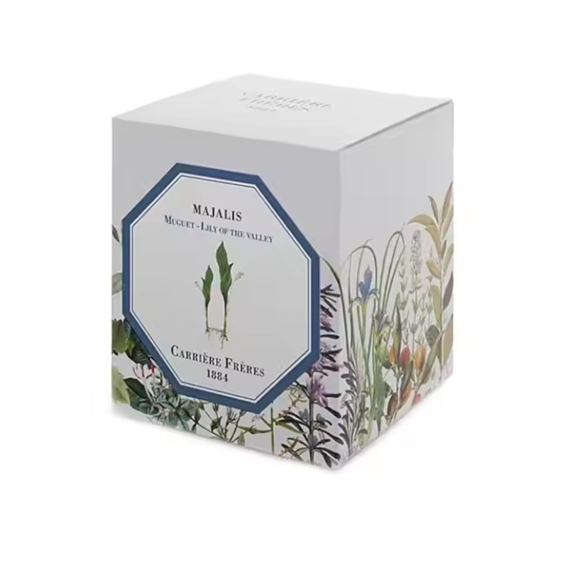 Wholesale Custom 12 Oz Candle Box Packaging with Gold Foil Logo Candle Gift Box – Foldable Carton Box and Custom price