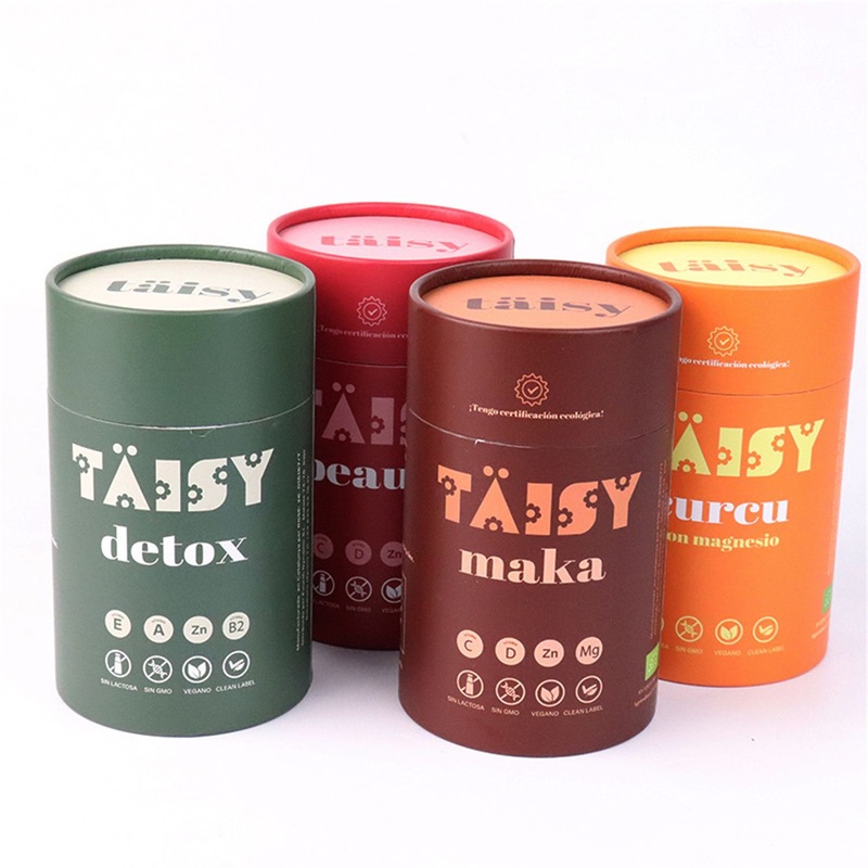 Biodegradable Luxury Cylinder Box Tea Tube Cardboard Perfume Round Paper Tube – Paper Tube and Round Paper Tube price