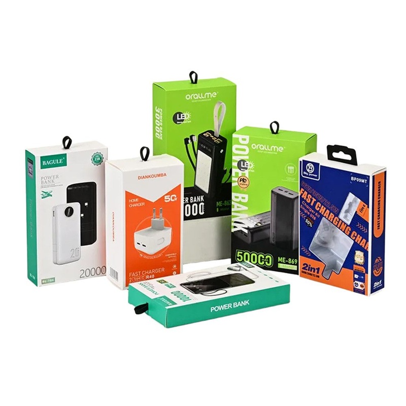 Customize Various White Card Color Electronic Product Data Cable Packaging Boxes – Gift Box and Packaging Box price