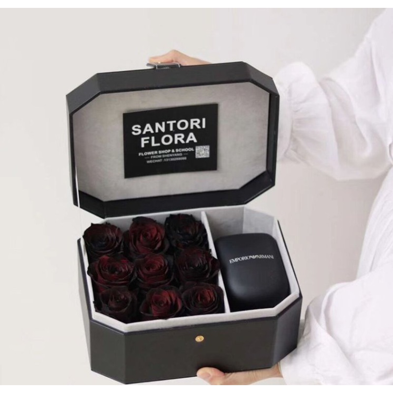 Octagonal Rectangular Flower Box Gift Box Flower Bouquet Package Flip Top Gift Box – Octagonal Rectangular Flower Box and Gift Box Flower Bouquet Package price