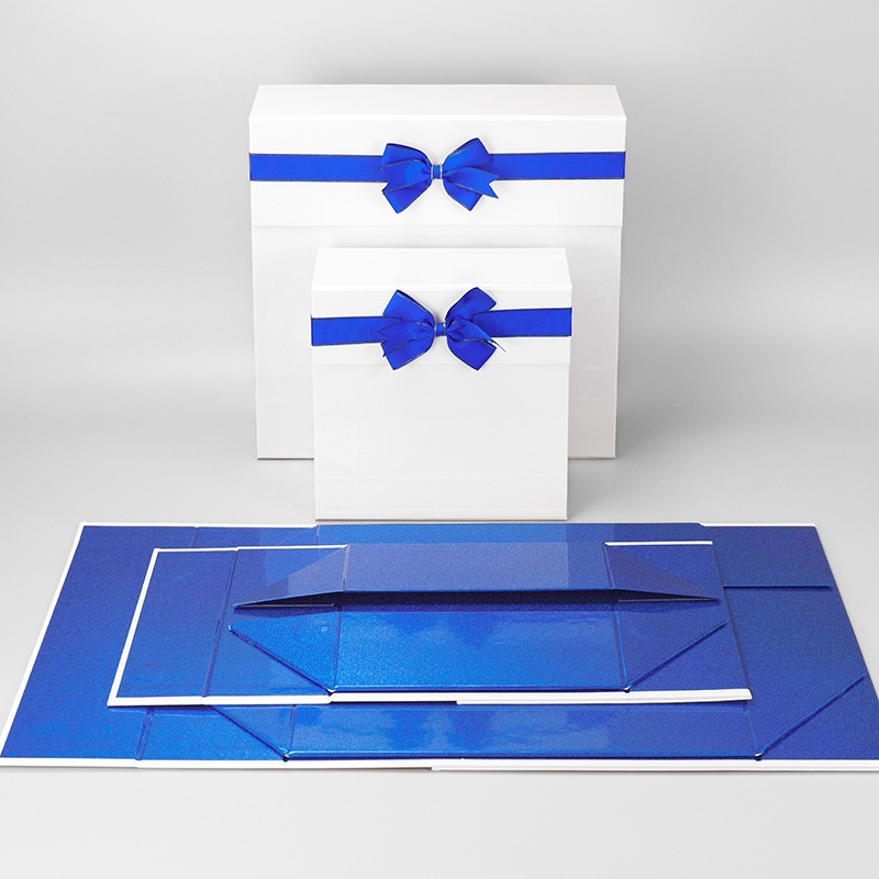 Shoe Black Small Large Handle Luxury Gift Packaging Ribbon Display White Christmas Cardboard Packing Paper Box – Cardboard Packing Paper Box and Cardboard Boxes for Packing price