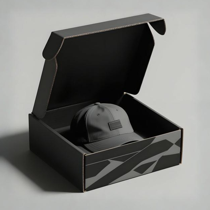Bdl Wholesale Personalized Custom Black Cardboard Mailer Shipping Packing Baseball Cap Box Paper Packaging Boxes for Hat – Cap Box and Hat Shipping Box price