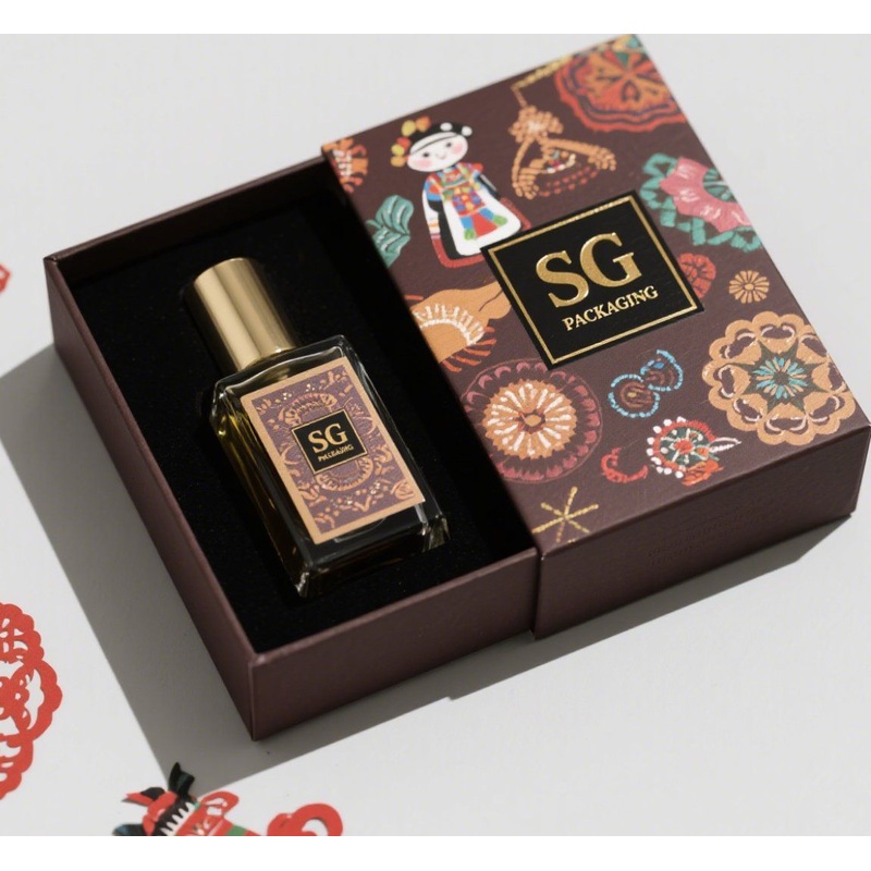 Elegant Embossed Cardboard Drawer Box with Ribbon for Perfume – Printed Custom Boxes and Brand Printed Custom Box price