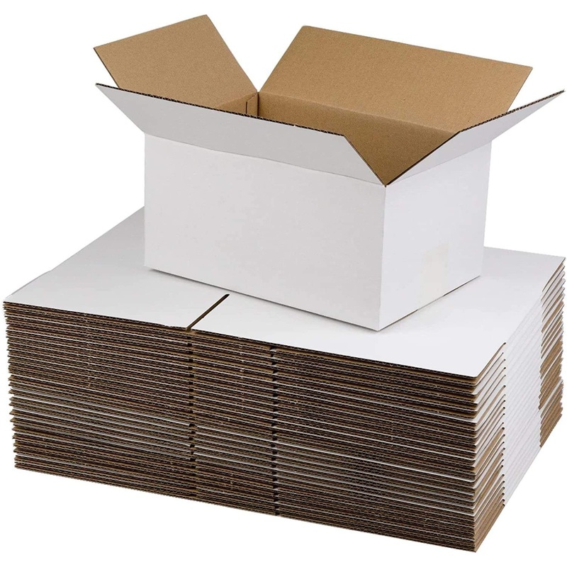 Manufacture White Shipping Carton 10X7X5 Inches Small Corrugated Cardboard Boxes Mailing, Shipping, Packaging – Surfboard Cardboard Box and Small Corrugated Mailer Boxes for Packaging price