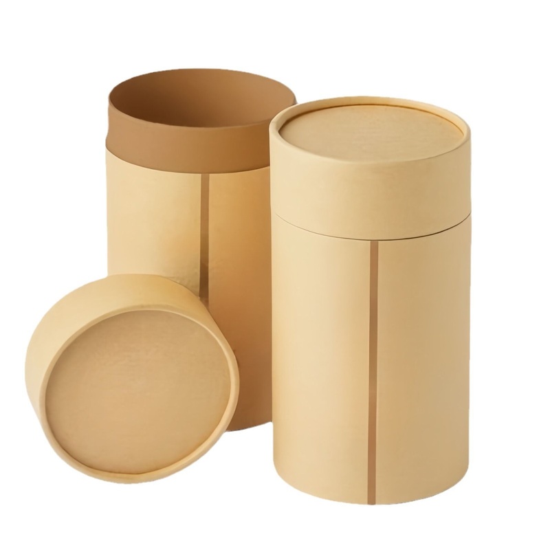 Manufacturer Wholesale Hot Sale Custom Size Paper Jar Packaging Tube for Cosmetic Food Paper Box Tube – Paper Tube and Packaging Tube price