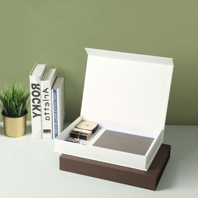 Book Shaped Gift Box Clothing Jewelry Scarf Shirt Packaging Cracker Paper Box with Custom Your Own Logo – Box and Packaging price