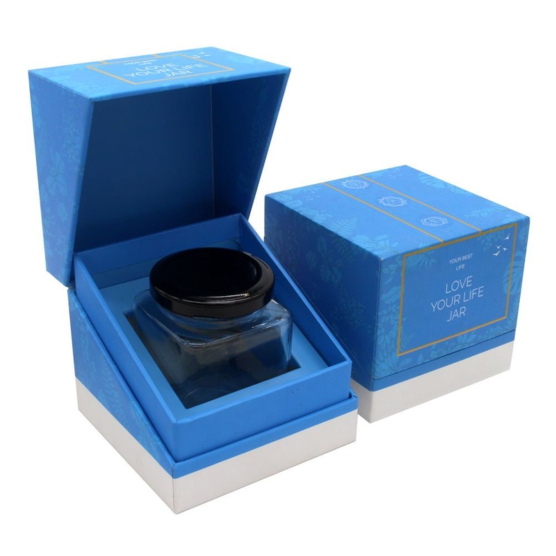 Custom Paper Cardboard Candle Glass Jar Packaging Flip Gift Boxes – Bakhoor Boxes and Bakhoor Packaging Boxes price