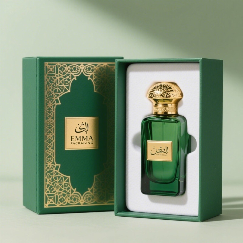 Perfume Packaging 3D Embossed Logo – Arabic Perfume Box and 8ml Perfume Box price