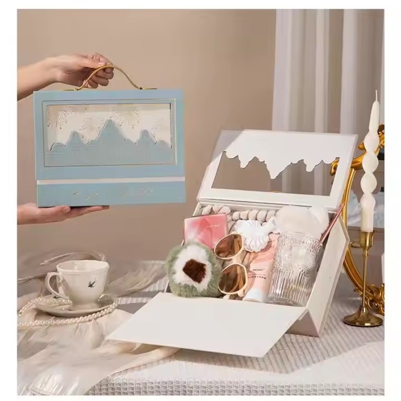 Premium Wholesale Custom Logo European Luxury Gift Box Packaging Elegant Souvenir Packaging for Weddings & Corporate Events – Stylish Customised Gift Box and High-End Luxury Packaging Box price