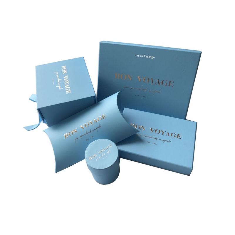 Light Blue Color Printing Gift Folding Magnet Paper Gift Packaging Box – Watch Box and Gift Box price