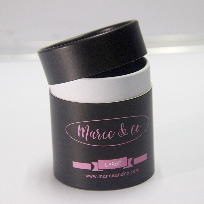 Stylish Eco-Friendly Round Paper Packaging with Knot Detail – Affordable Round Gift Box and High-Quality Cylinder Packaging price