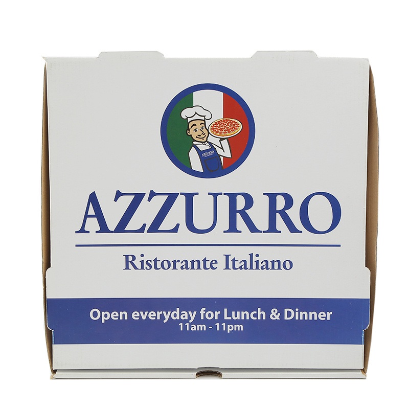 China Made Latest Design Packaging Food Box Hologram Effect Logo Pizza Box – Gift Box Christmas and Pizza Packaging price