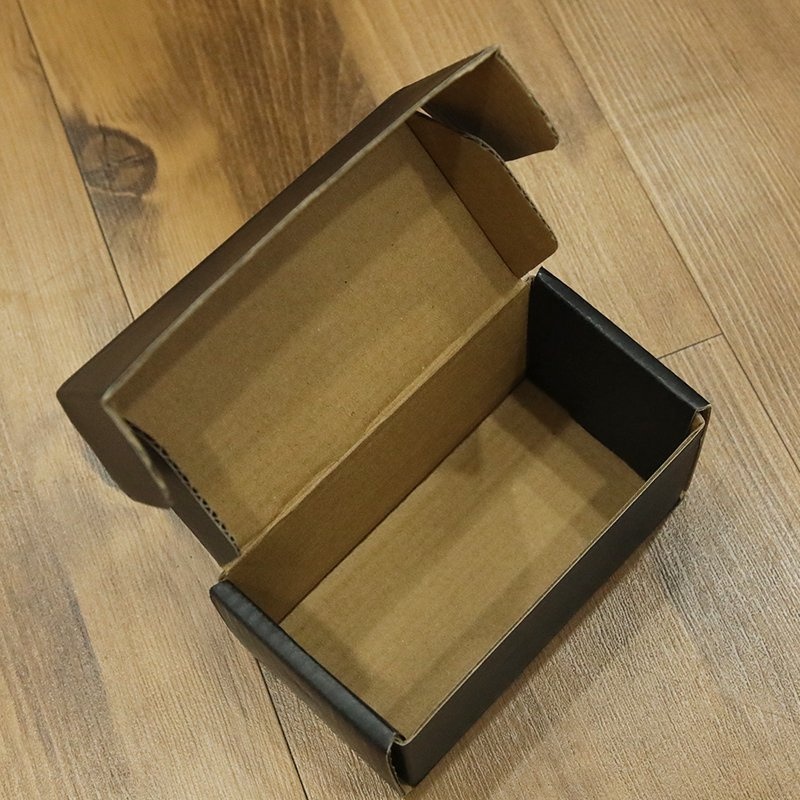 Custom Logo Cardboard Cosmetic Shipping Boxes Black Paper Corrugated Mailing Packaging Boxes – Corrugated Packaging Boxes and Cardboard Box Custom price