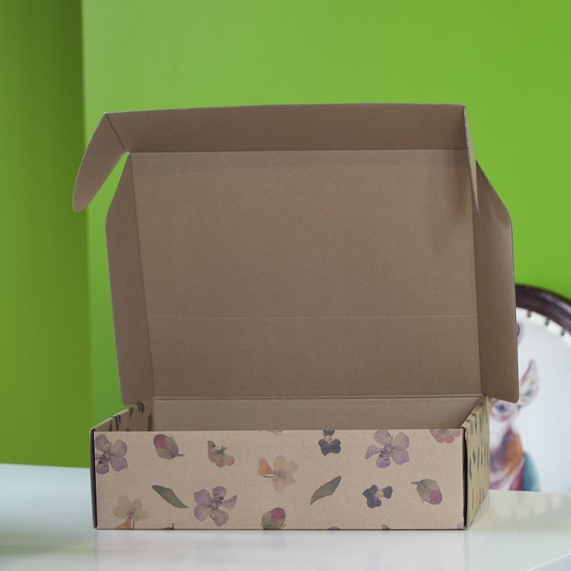 Recycle Kraft Paper Offset Printing Luxury Gift Paper Box – Home Products and Packaging price
