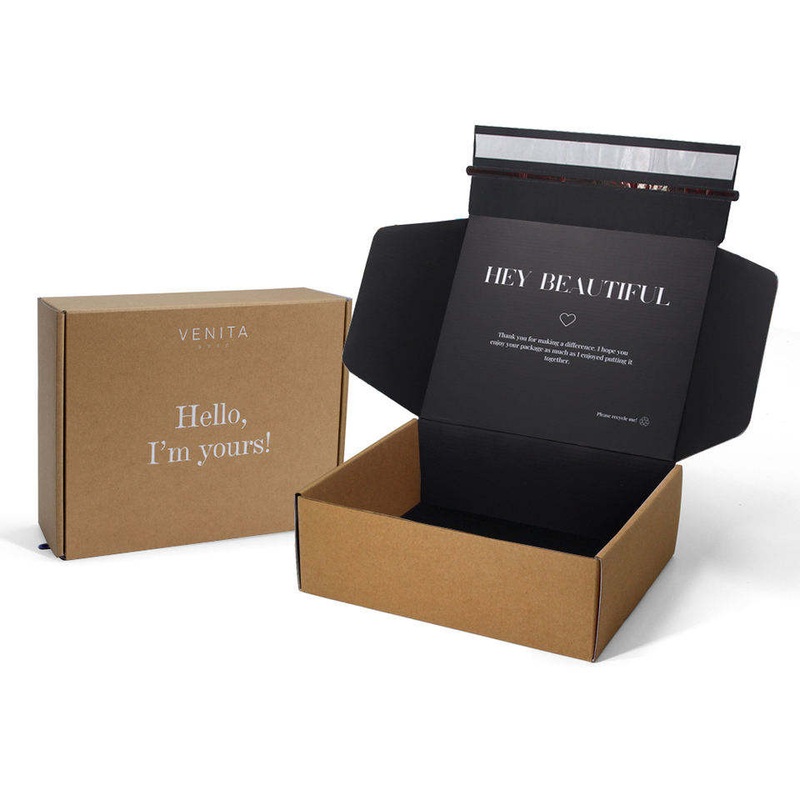 Custom Bespoke Brown Kraft Paper Cardboard Postage Parcel Drop Delivery Corrugated Shipping Mailing Postal Boxes with Logo – Shipping Box and Corrugated Box price