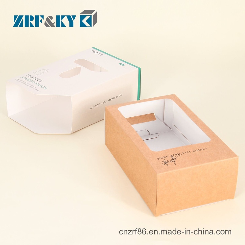 Custom Printed Brown Card Paper Empty Packaging Drawer Garment Boxes – Garment Packaging Box and Clothing Boxes price