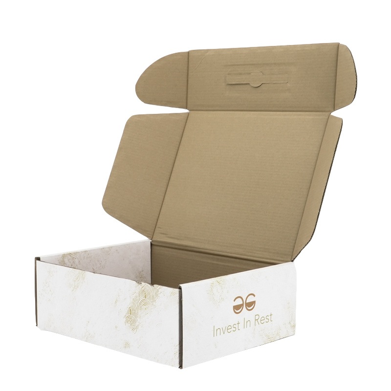 Hot Sale Brown Kraft Corrugated Carton Shipping Boxes for T Shirts Clothes Shoes Accessories Packaging – Folding Cardboard Box and Recycled Paper Box price
