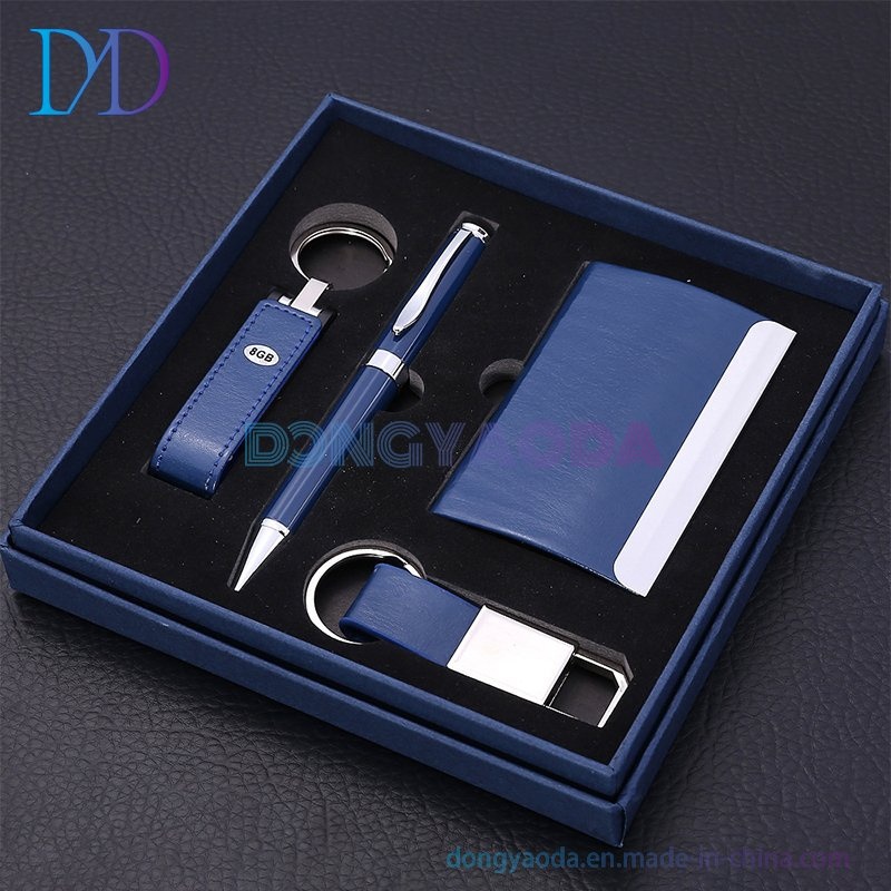 Business Card Holder + Signature Pen + Business Card Case + Keychain/Gift Set Combination Customized Logo – Gift and Promotion Gift price