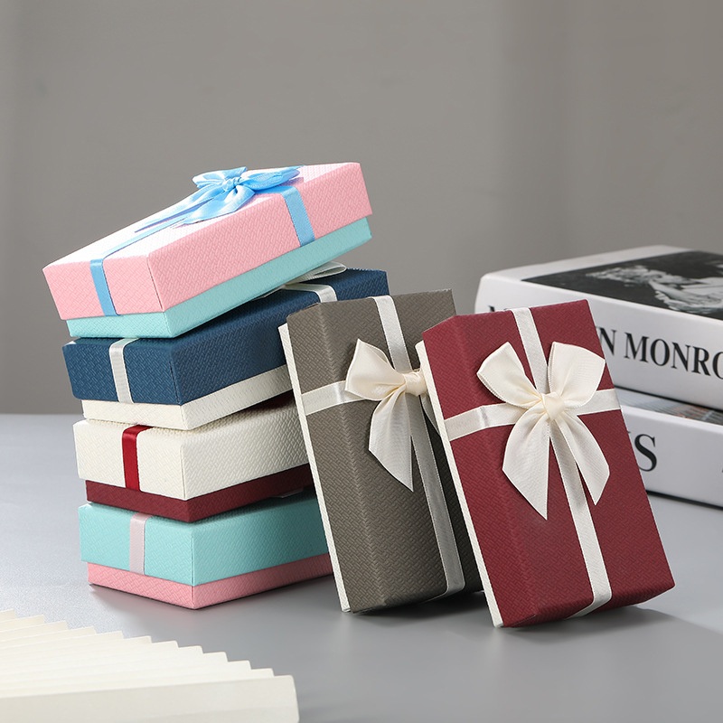 Custom Cardboard Gift Box Bowknot Christmas Gift Box Advent Calendar Package Storage Boxes OEM Logo Boxes with Lid – Paper Gift Box and Packing Box price