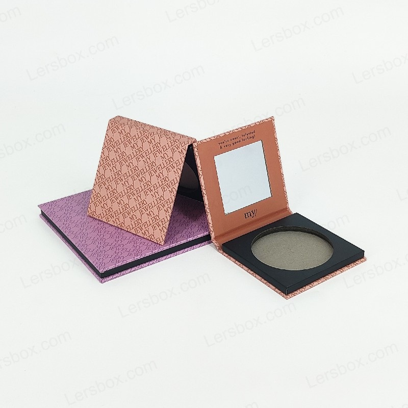 High Quality Rigid Cardboard Boxes Makeup Palette Eyeshadow Palette Magnetic Closure – Gift Box and Paper Gift Box price