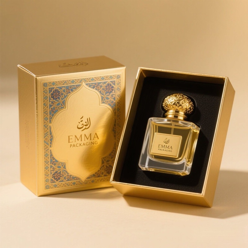 Recycled Perfume Box Islamic Patterns Design – Arabic Perfume Box and Perfume Box with Bottle price