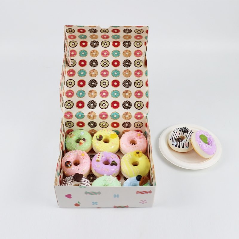 Wholesale Custom Logo Muffin Dessert Torten Pastry Bakery Cup Cake Cupcake Packaging Box Cake Box – Cake Packaging Box and Cake Packaging price