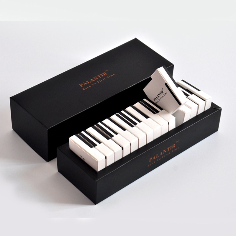 Creative Custom Packaging Box Piano Creative Cookie Packaging Box Gift Jewelry Perfume Boxes Wholesale Custom Luxury Custom Printed Logo Sliding Drawer Box – Box and Gift Box price