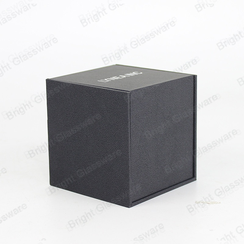 Custom Design Cardboard Folding Ring Necklace Packaging Black Gift Paper Box – Black Cosmetic Box and Square Packaging price