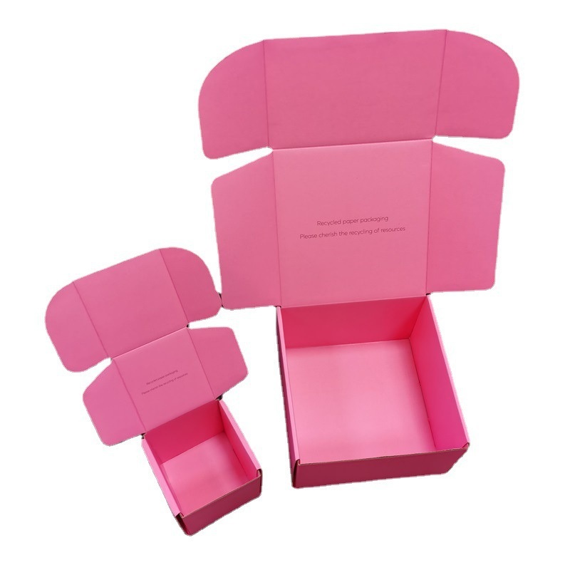 Custom Logo Corrugated Postal Mailer Box Hair Wig Packaging Paper Box – Postal Box and Mailer Box price