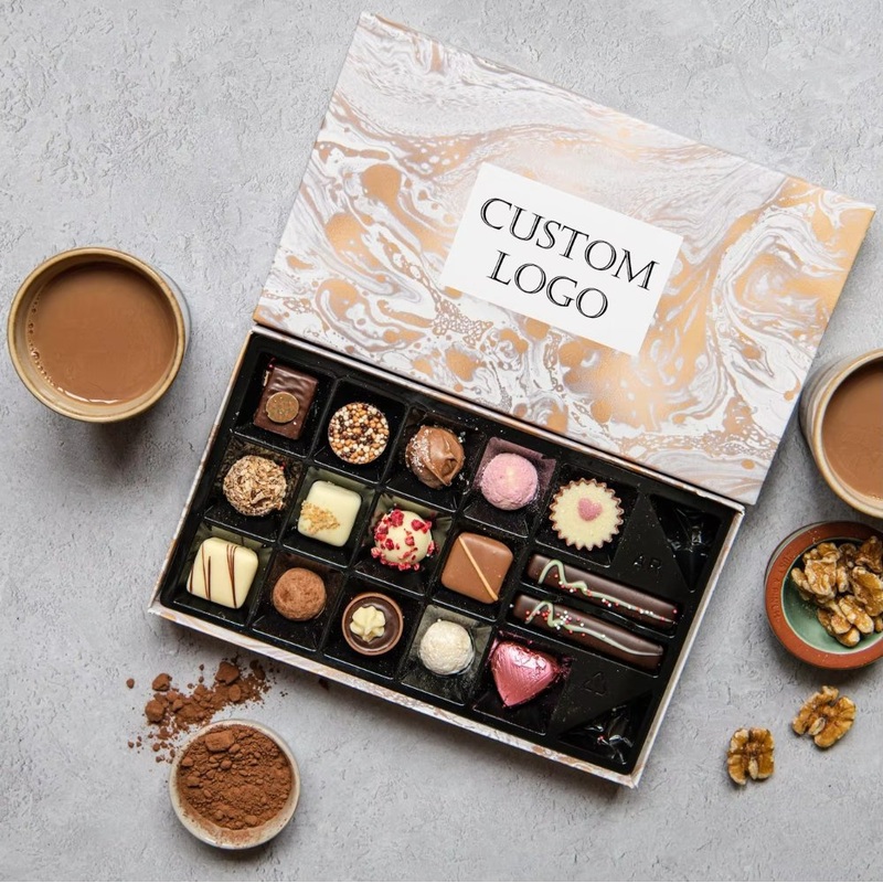 Gift Custom Logo Luxury Covered Strawberry Chocolate Truffle Box – Chocolate Box and Strawberry Box price