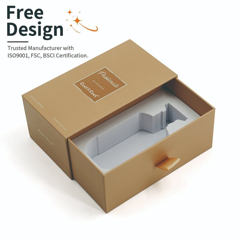 Luxury High End Perfume Packaging Box with EVA Hard Gift Box 100ml 50ml Perfume – Gift Box and Custom Box price